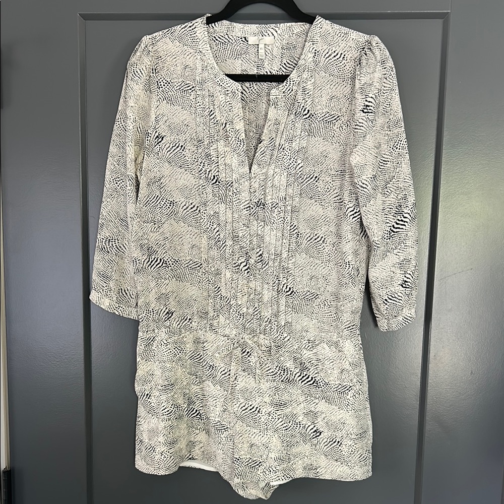 Joie, animal print romper